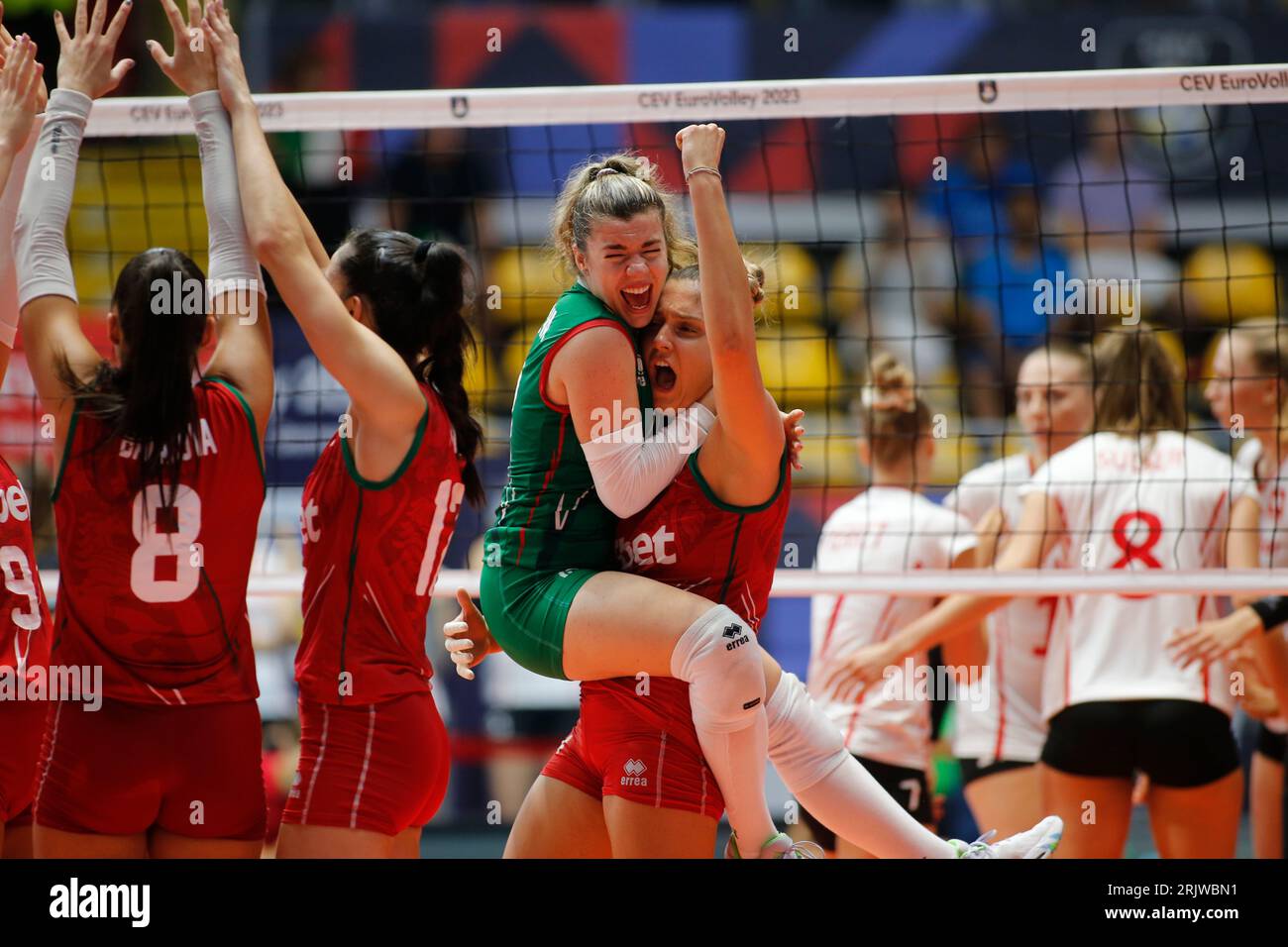 Turin, Italie. 23 août 2023. CEV EuroVolley 2023 Turin crédit : Nderim Kaceli/Alamy Live News crédit : Nderim Kaceli/Alamy Live News Banque D'Images