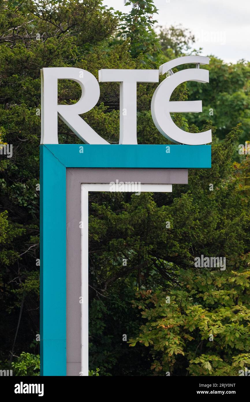 RTE Studios à Donnybrook, Dublin, Irlande. Banque D'Images