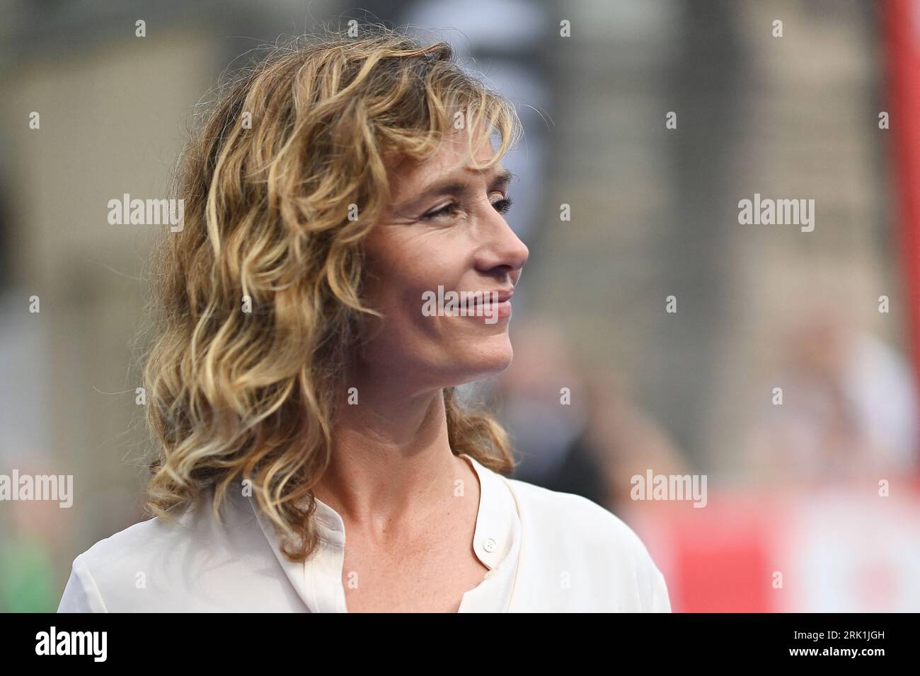 Angoulême, France. 23 août 2023. L'actrice belge Cecile de France pose lors d'un photocall pour le film Bonnard Pierre lors du 16e Festival du film d'Angoulême à Angoulême, dans l'ouest de la France, le 23 août 2023. Photo de Franck Castel/ABACAPRESS.COM crédit : Abaca Press/Alamy Live News Banque D'Images