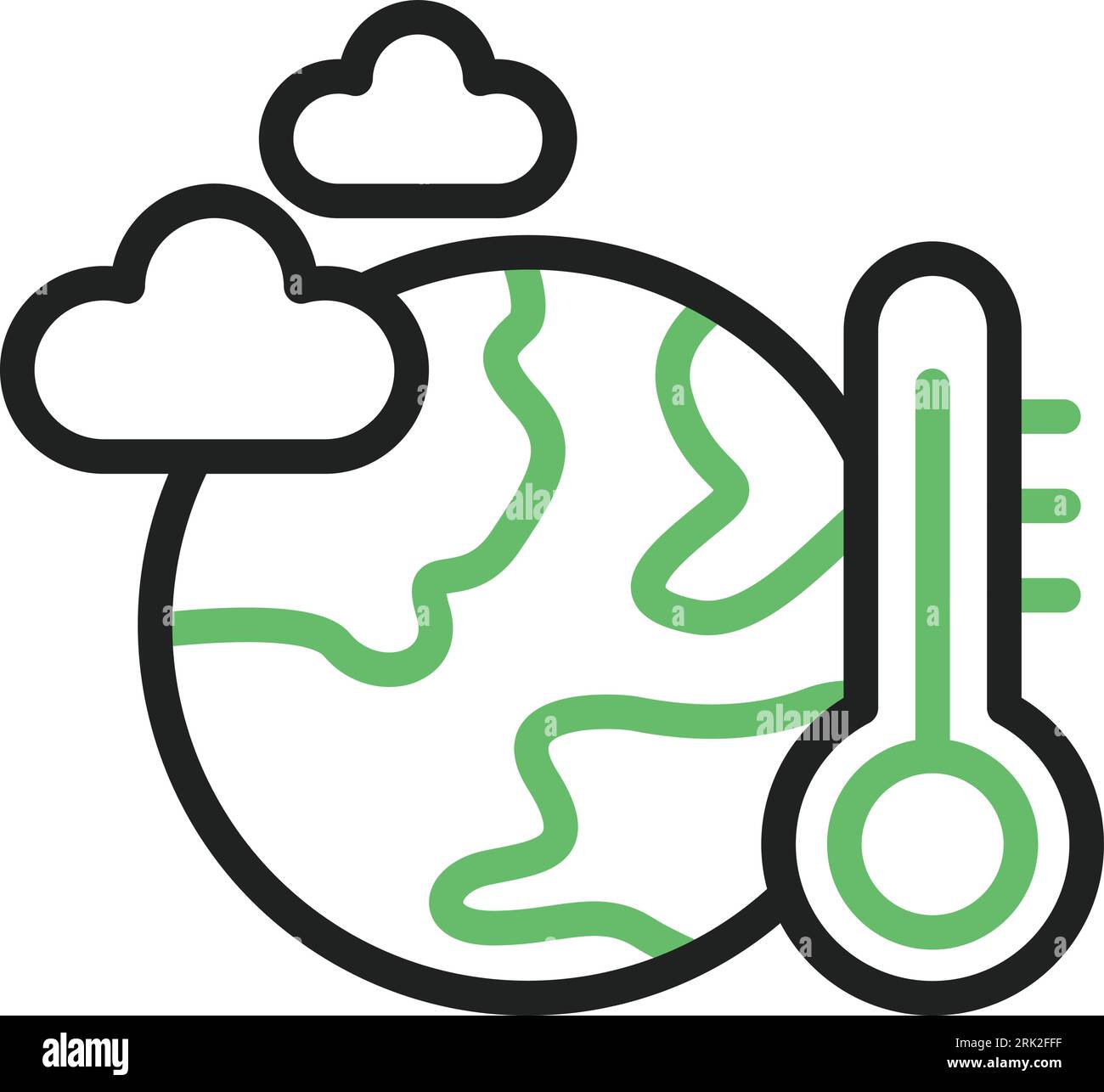 Image de l'icône action climatique. Illustration de Vecteur