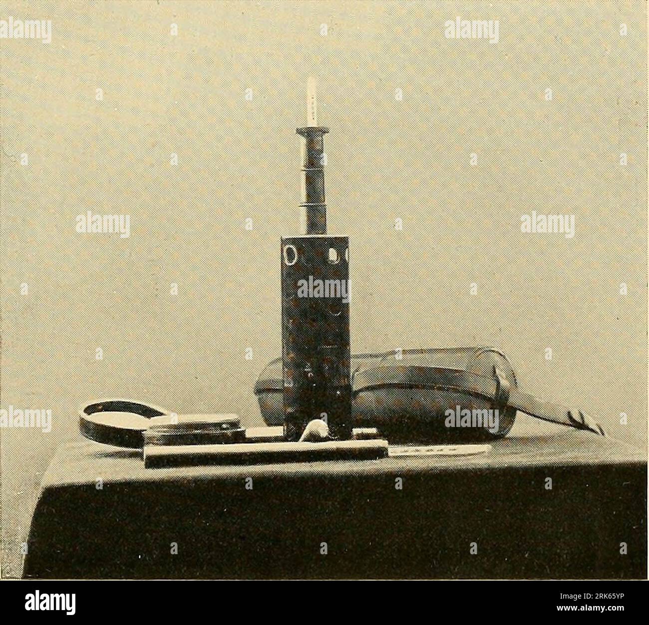 Appareil à point d'ébullition ou hypsomètre Banque D'Images