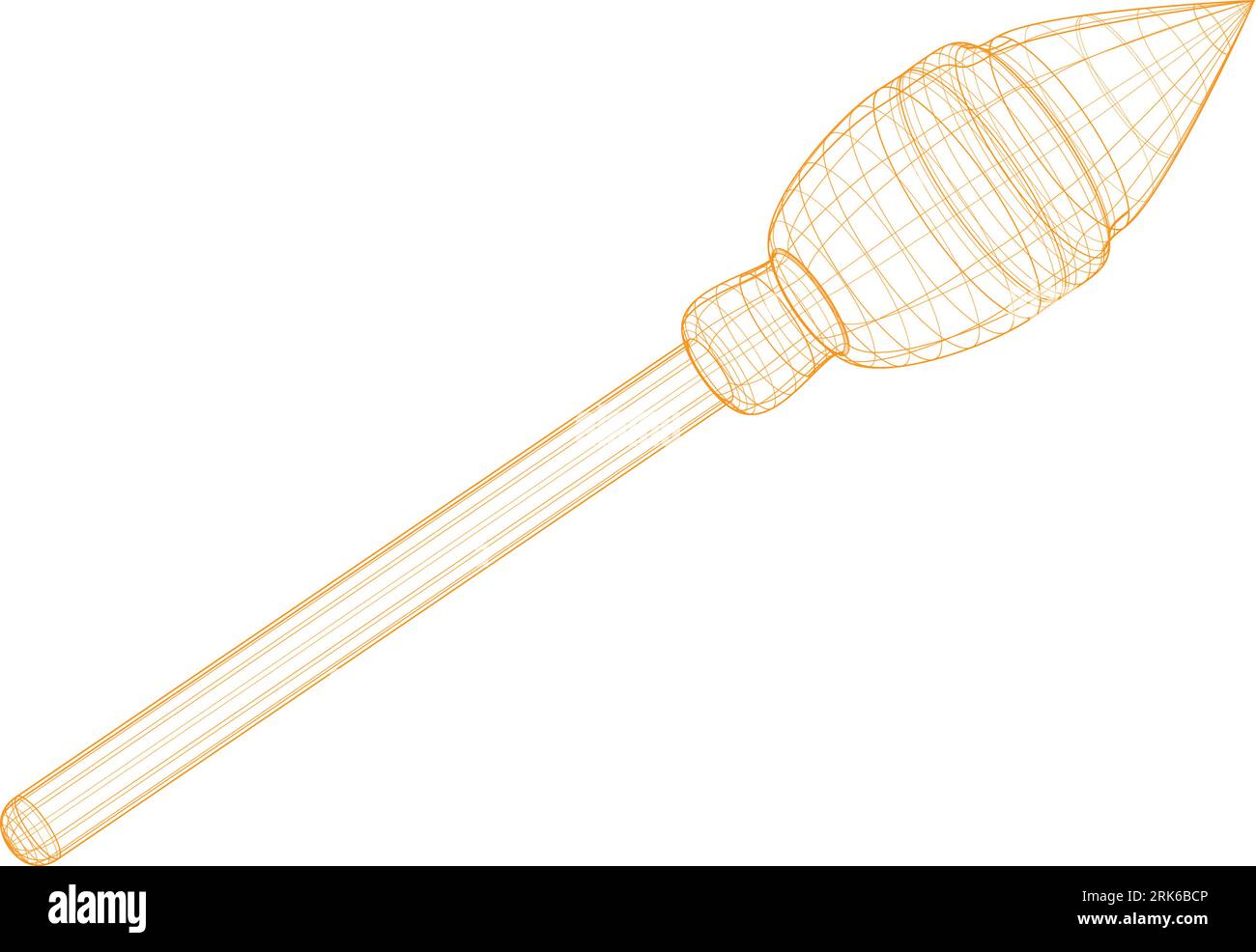 Grille de maille 3D, fil de filet, vecteur. Filaire 3D ou réseau géométrique en lignes ou en trames de grille maillée, objet scientifique et technologique Illustration de Vecteur