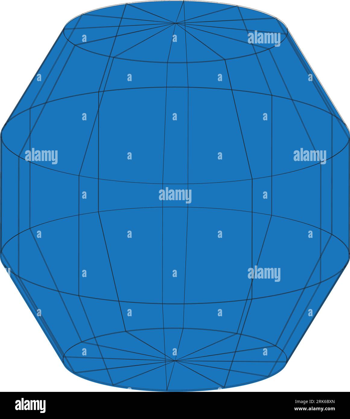 Grille de maille 3D, fil de filet, vecteur. Filaire 3D ou réseau géométrique en lignes ou en trames de grille maillée, objet scientifique et technologique Illustration de Vecteur