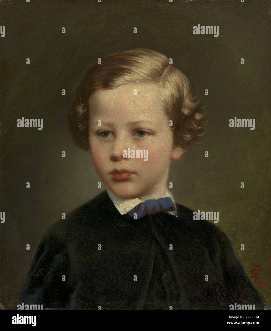 Prince Henri de Prusse (1862-1929) quand un enfant de Georg Koberwein Banque D'Images