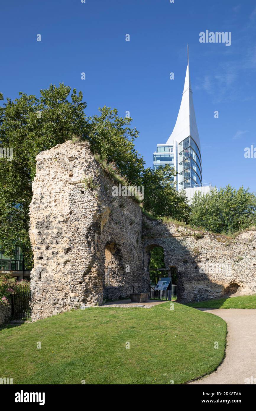 Ruines de Reading Abbey, Reading, Berkshire, Angleterre, Royaume-Uni, Europe Banque D'Images