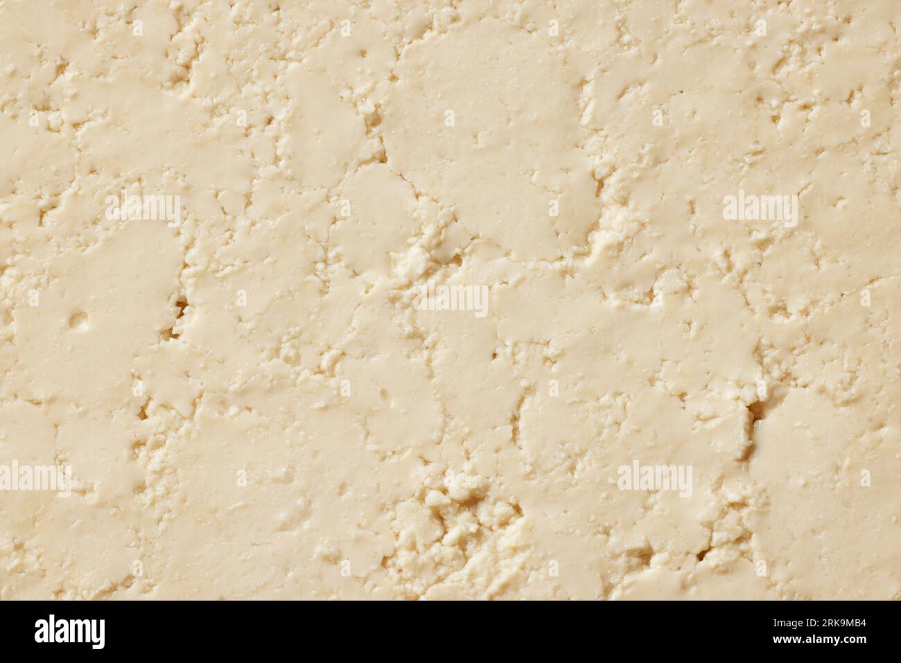 fond de fromage tofu, texture vue de dessus Banque D'Images