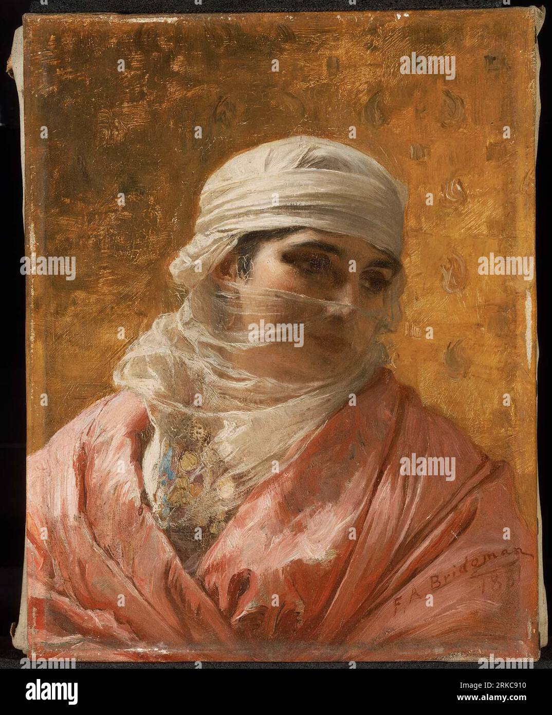 Un circassien 1881 de Frederick Arthur Bridgman Banque D'Images
