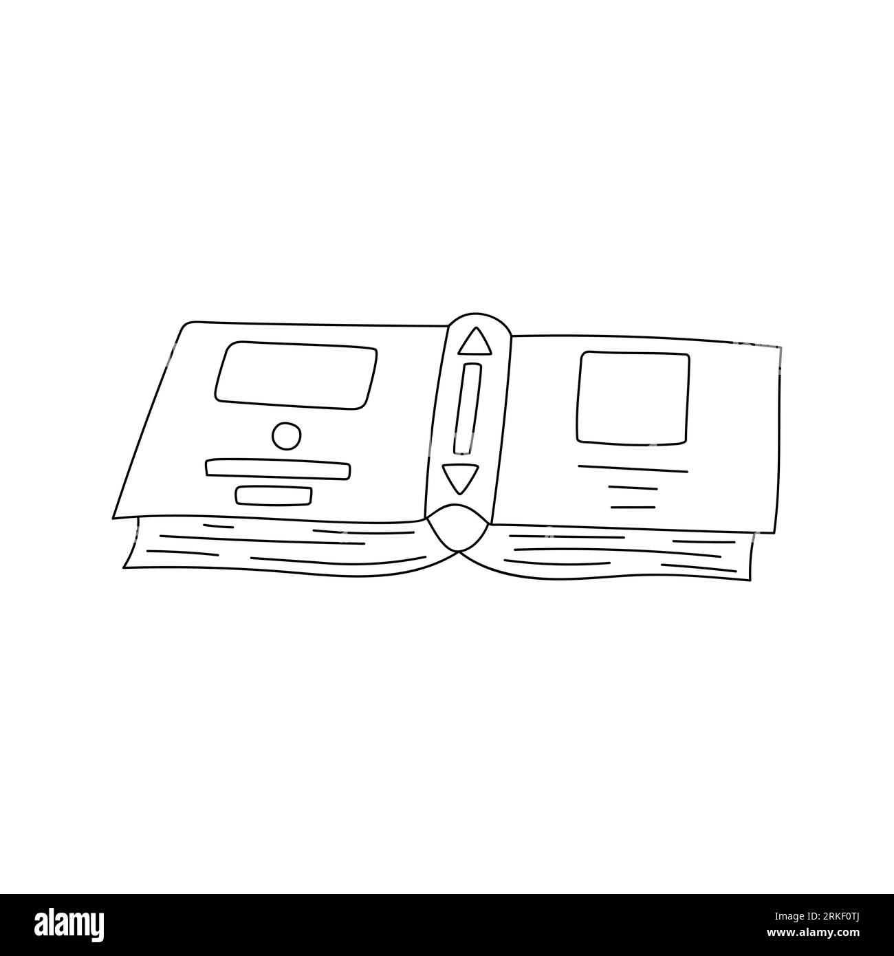 facing-pages-banque-d-images-vectorielles-alamy