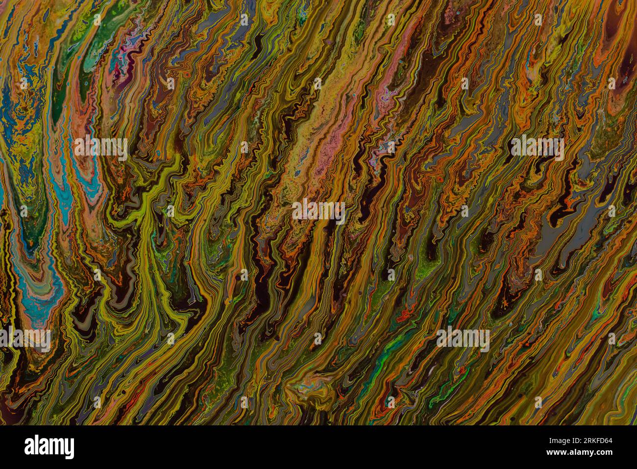 Motifs de peinture colorés comme texture d'arrière-plan de l'art abstrait Banque D'Images