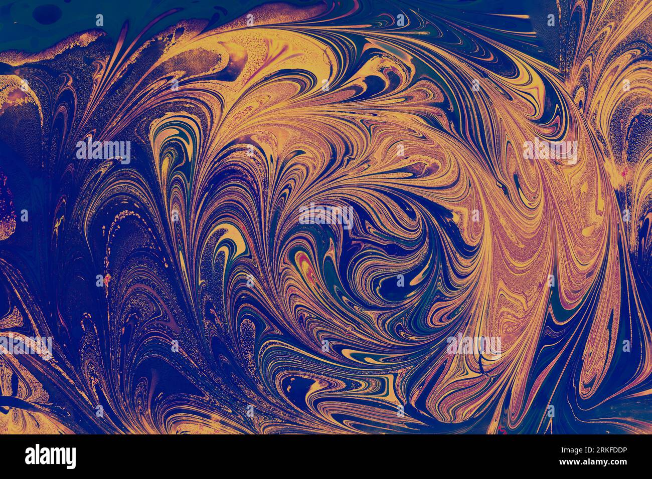 Motifs de peinture colorés comme texture d'arrière-plan de l'art abstrait Banque D'Images