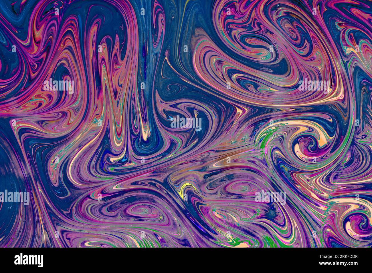 Motifs de peinture colorés comme texture d'arrière-plan de l'art abstrait Banque D'Images