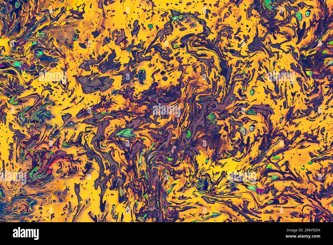 Motifs de peinture colorés comme texture d'arrière-plan de l'art abstrait Banque D'Images