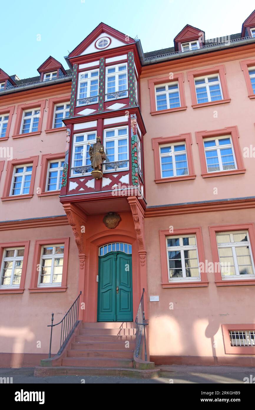 Musée Gutenberg Mayence, Altstadt, Liebfrauenpl. 5, 55116 Mainz, Allemagne Banque D'Images