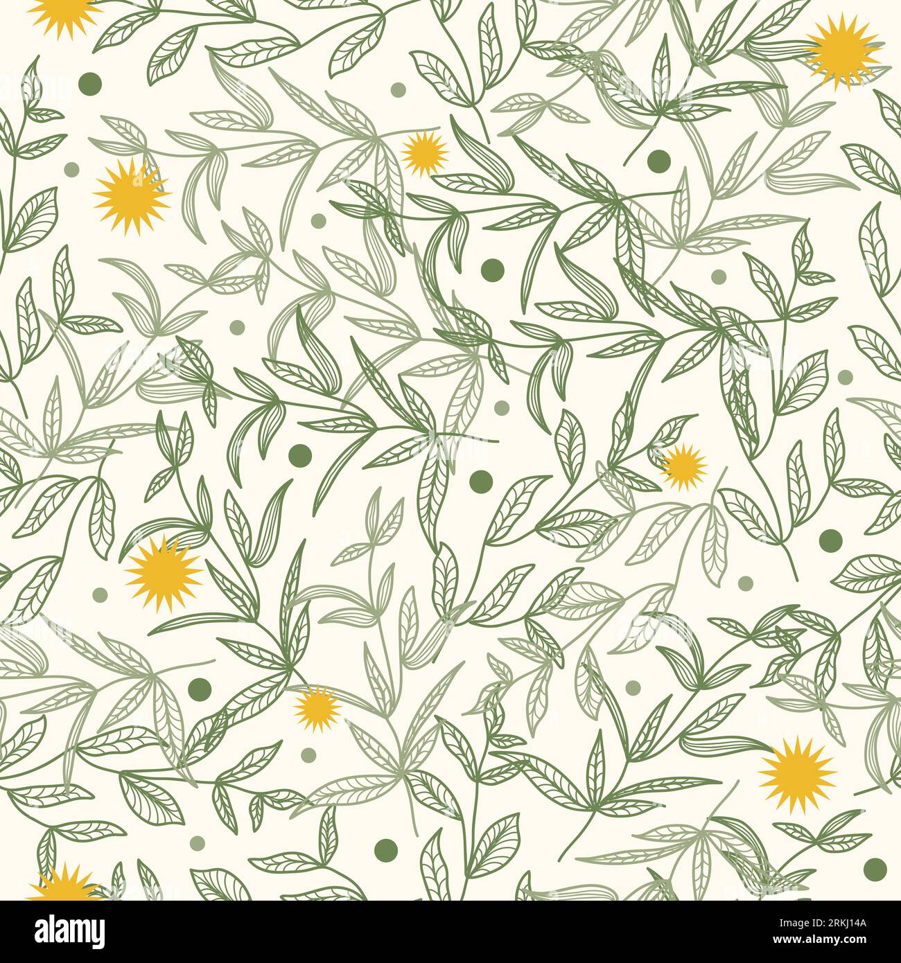 Motif floral sans couture avec style dessiné à la main. Motif de fleur pour la mode, papier peint, papier d'emballage, fond, tissu, textile, vêtements Illustration de Vecteur