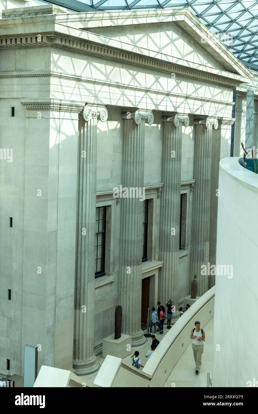 Londres, Royaume-Uni. 25 août 2023. Vols au British Museum : le réalisateur Hartwig Fischer abandonne pour des trésors volés. Crédit : Sinai Noor/Alamy Live News Banque D'Images