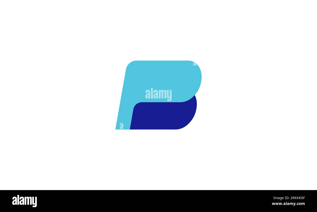 Creative et minimaliste lettre BP PB logo Design , PB BP Monogram Illustration de Vecteur