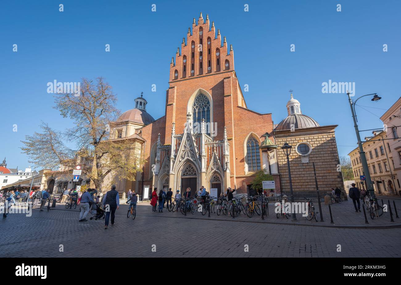 Basilique de la Sainte Trinité - Cracovie, Pologne Banque D'Images