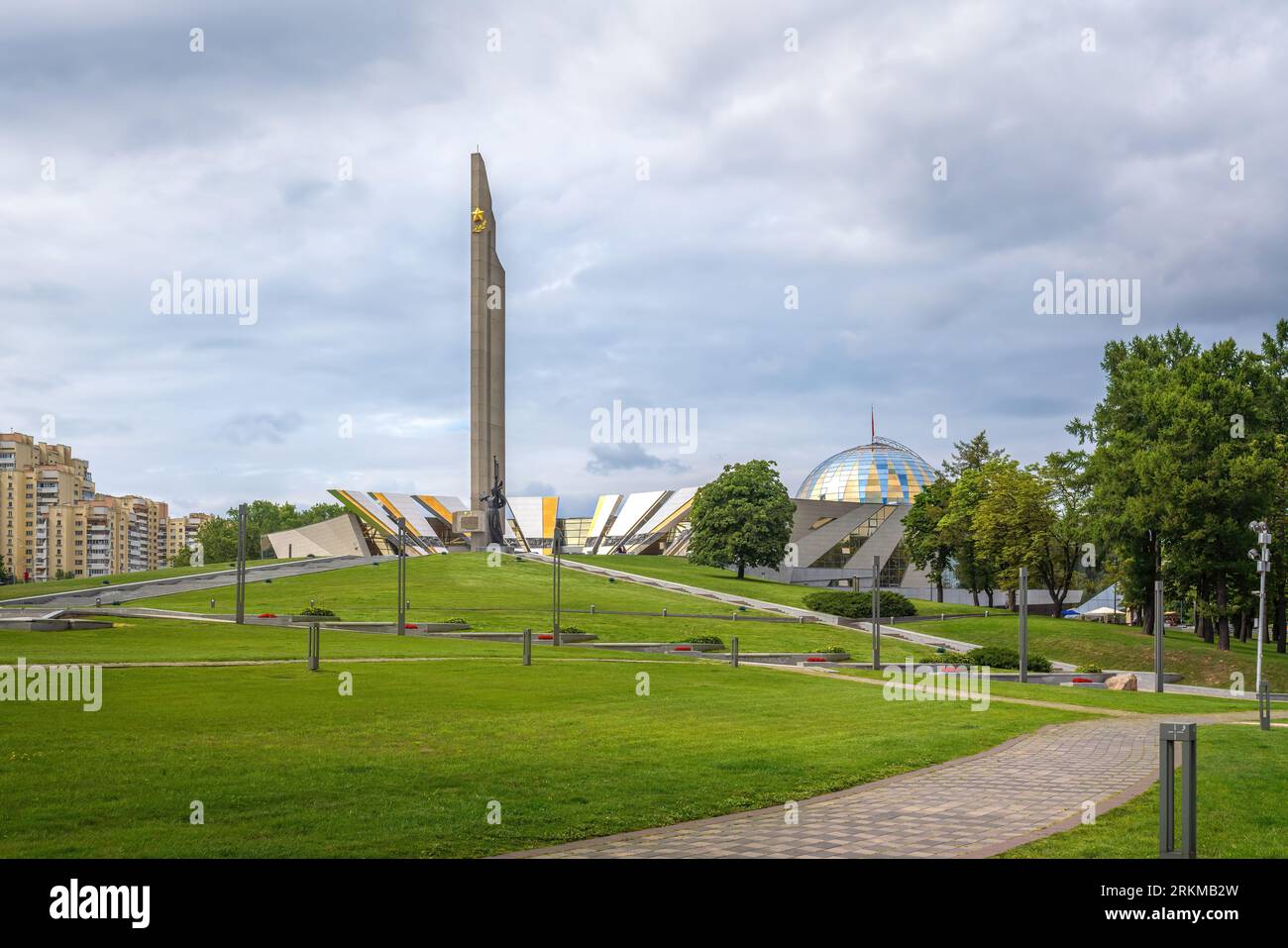 Grand Musée patriotique de la guerre - Minsk, Biélorussie Banque D'Images