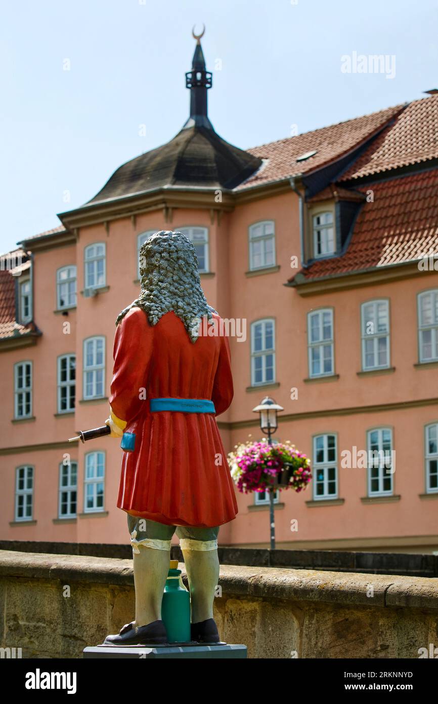 figure du médecin et guérisseur miracle Dr Eisenbarth, Allemagne, Basse-Saxe, Hannoversch Muenden Banque D'Images