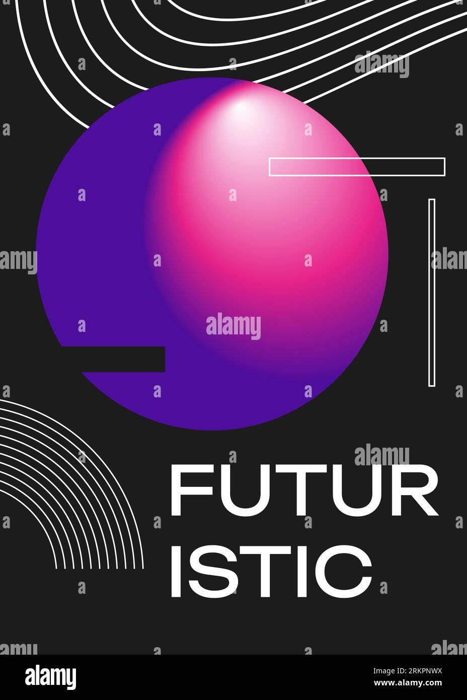 Minimalistic Poster In Lofi Cyberpank Style. Vector Illustration Illustration de Vecteur