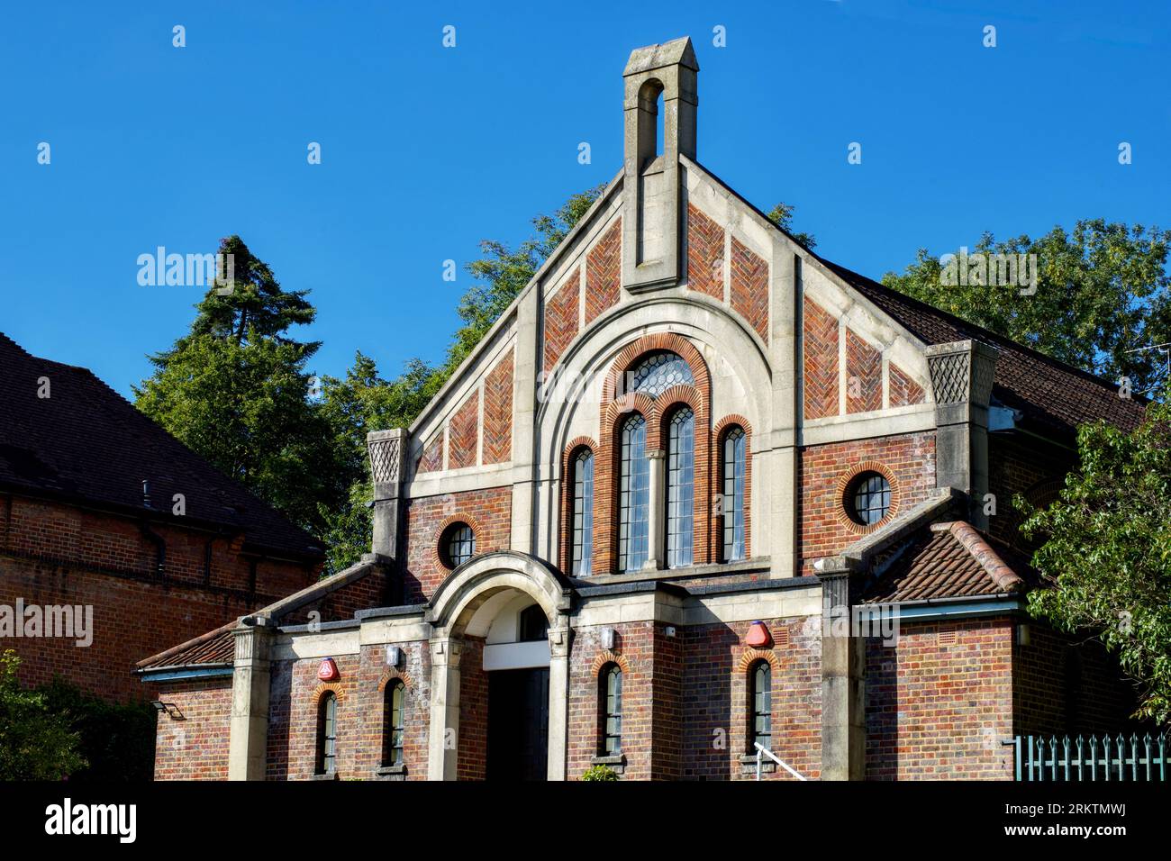 Radlett Reform Synagogue, Radlett, Hertfordshire, Angleterre, Royaume-Uni Banque D'Images