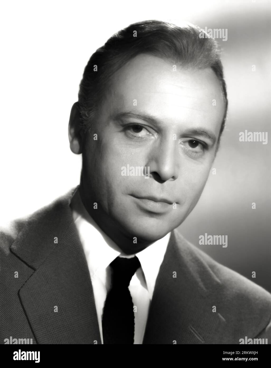 HERBERT LOM. Banque D'Images