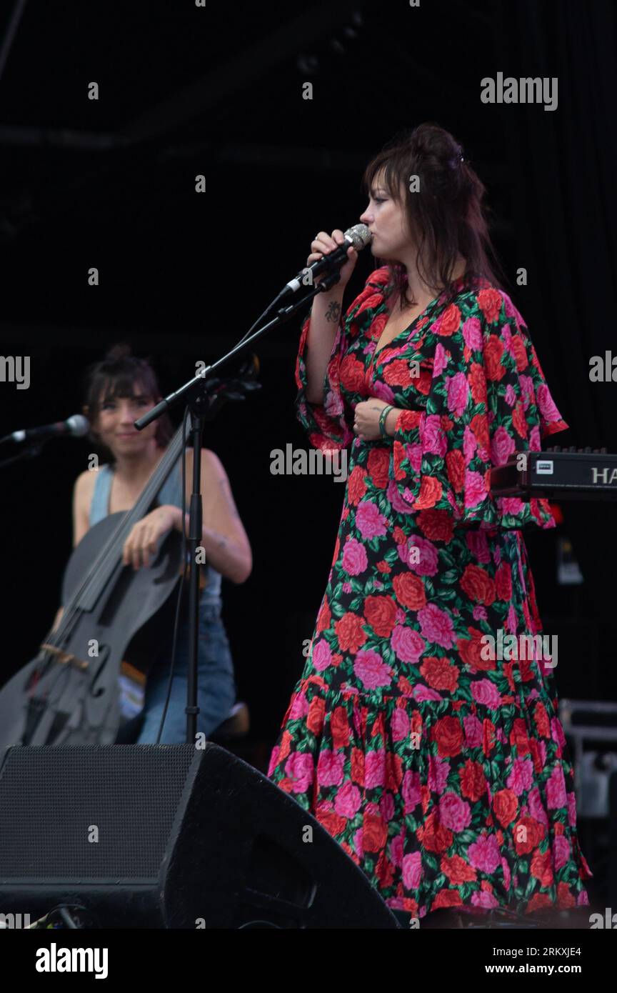 Londres, Royaume-Uni. 25 août 2023. Angel Olsen se produit au All points Festival dans l'est de Londres. Cristina Massei/Alamy Live News Banque D'Images