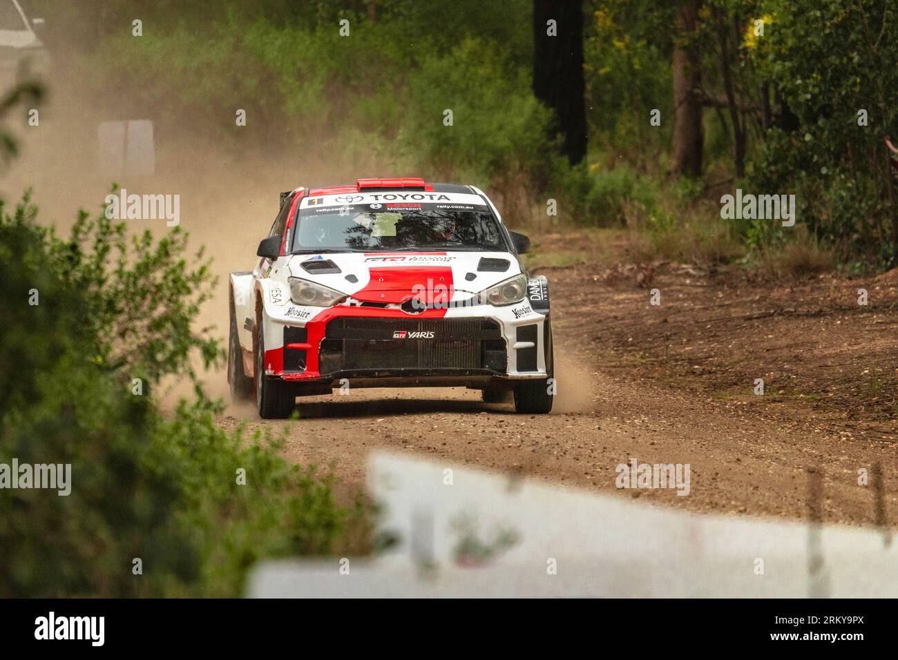 Heyfield, Australie. 26 août 2023. Action du Gippsland Rally 2023. Crédit : James Forrester / Alamy Live News Banque D'Images