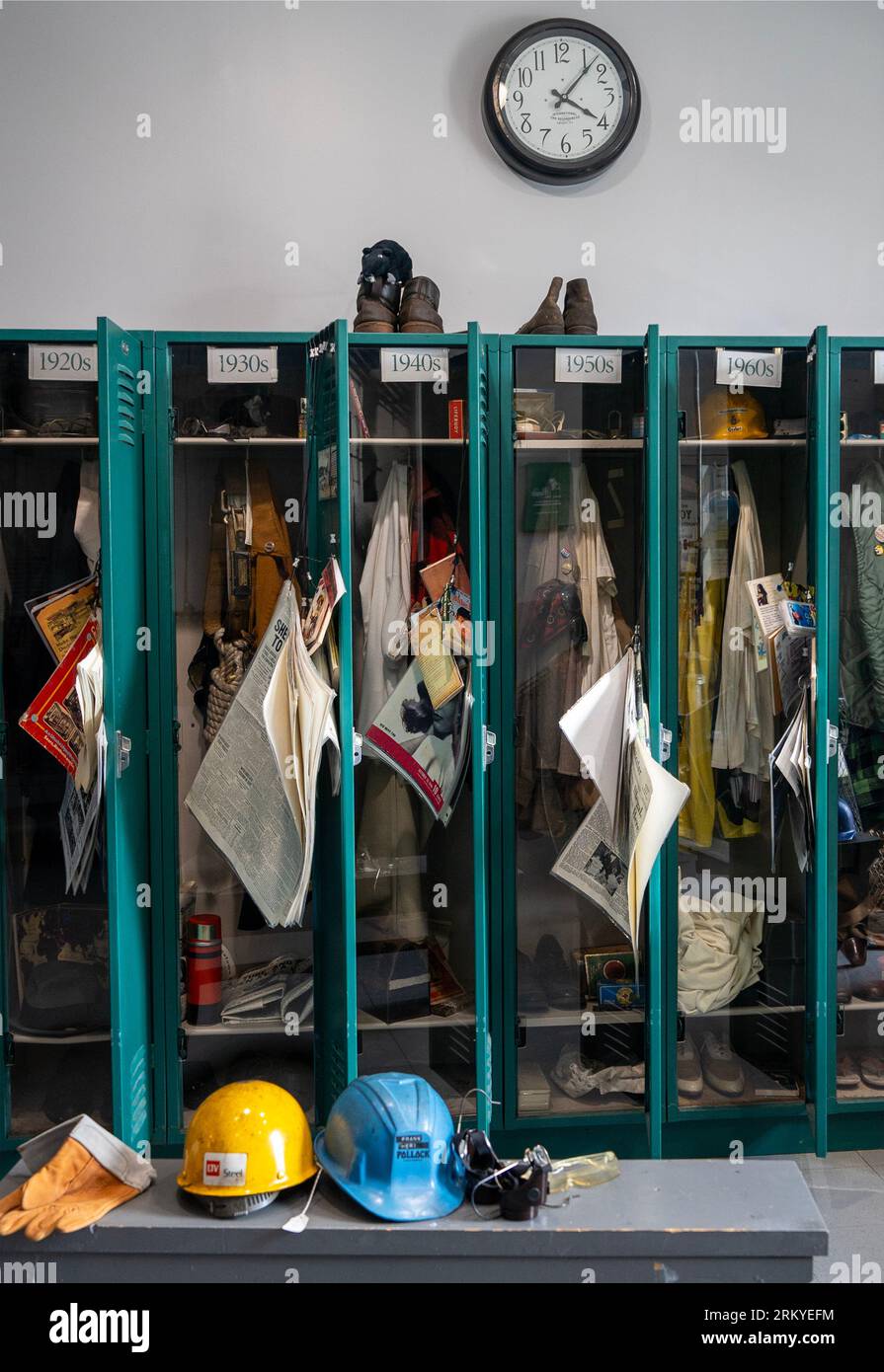 Youngstown Centre historique de l'industrie et du travail à Youngstown Ohio Banque D'Images