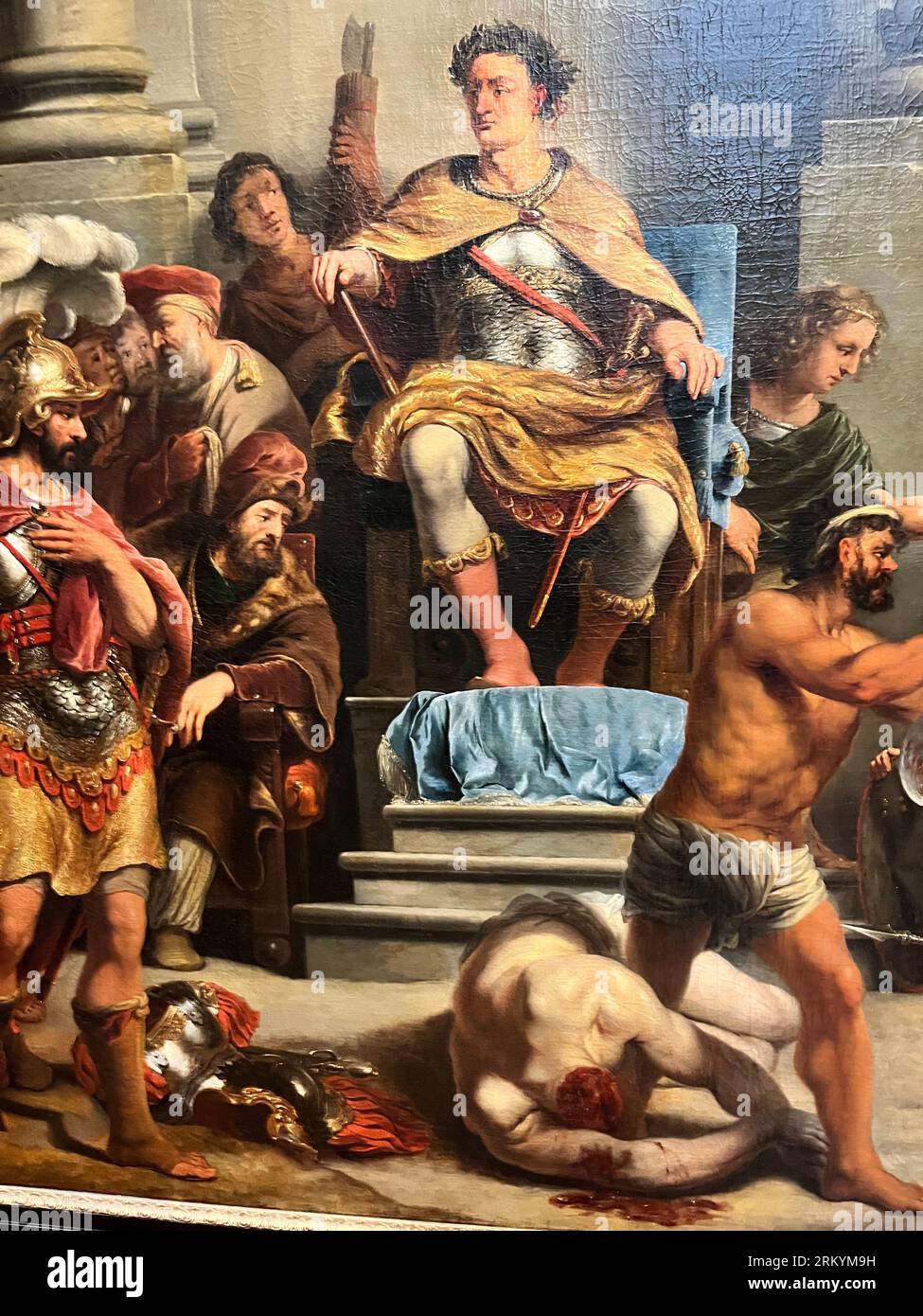 Amsterdam, pays-Bas. 11 août 2023.Consul Titus Manlius Torquatus ordonne la décapitation de son fils,. Photo de haute qualité Banque D'Images