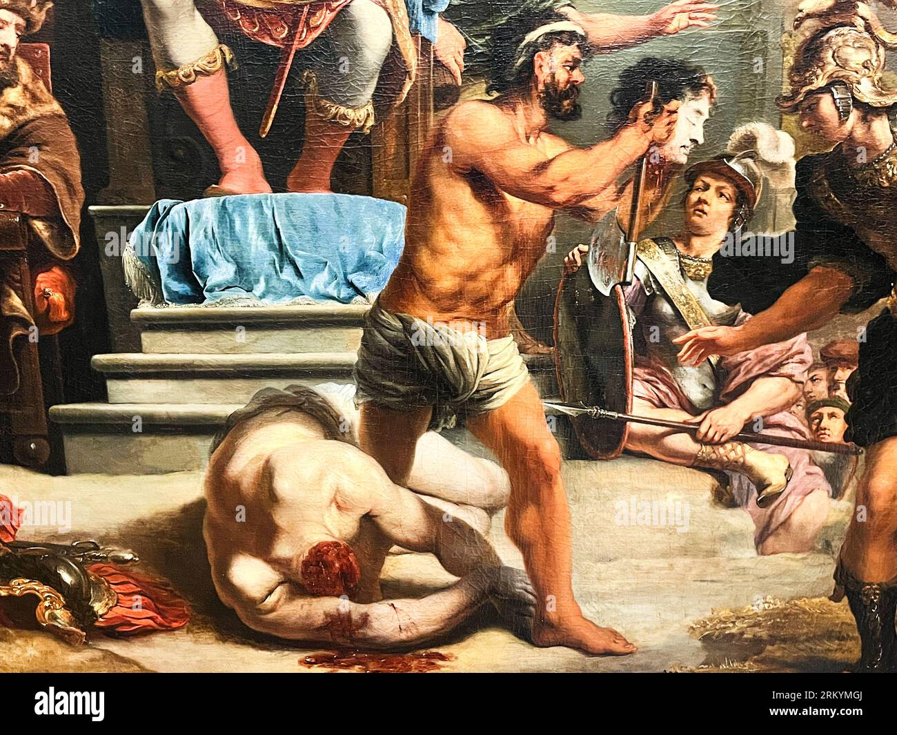 Amsterdam, pays-Bas. 11 août 2023.Consul Titus Manlius Torquatus ordonne la décapitation de son fils,. Photo de haute qualité Banque D'Images