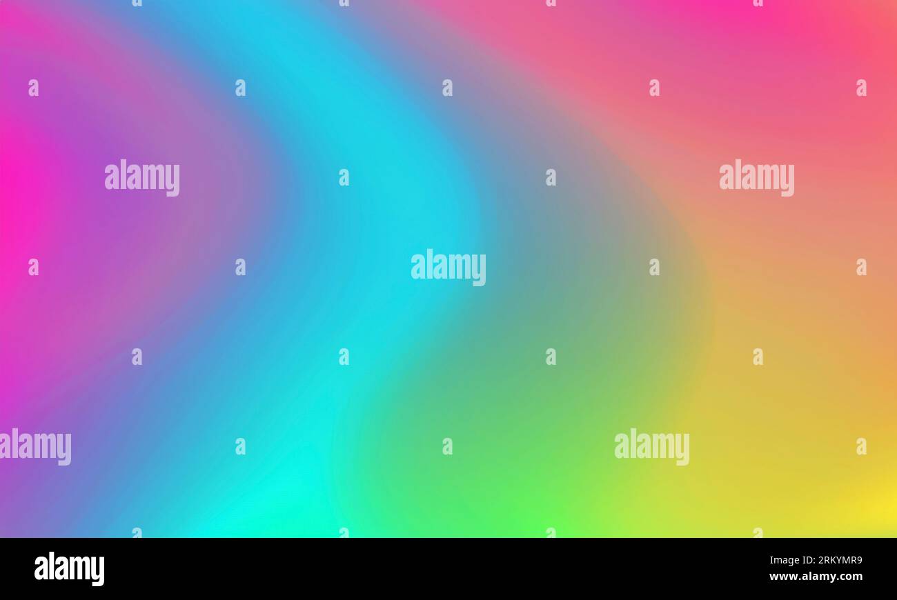 Mélange de couleurs. Texture floue moderne. Gradient de fluide. Fond ondulé abstrait. Banque D'Images