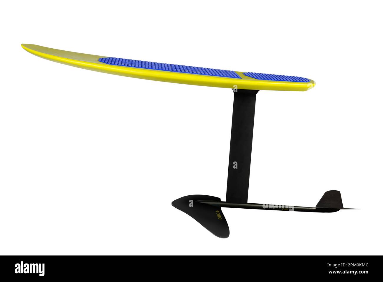 Planche de surf hydroptère pour foil surf kite aile pompe foilboard foilsurfing foilboard hydrofoilboard planche complète avec fuselage avant et stabilisateur Banque D'Images