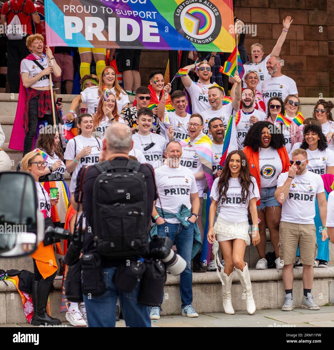 MNDA Pride Mars Manchester 2023 Banque D'Images