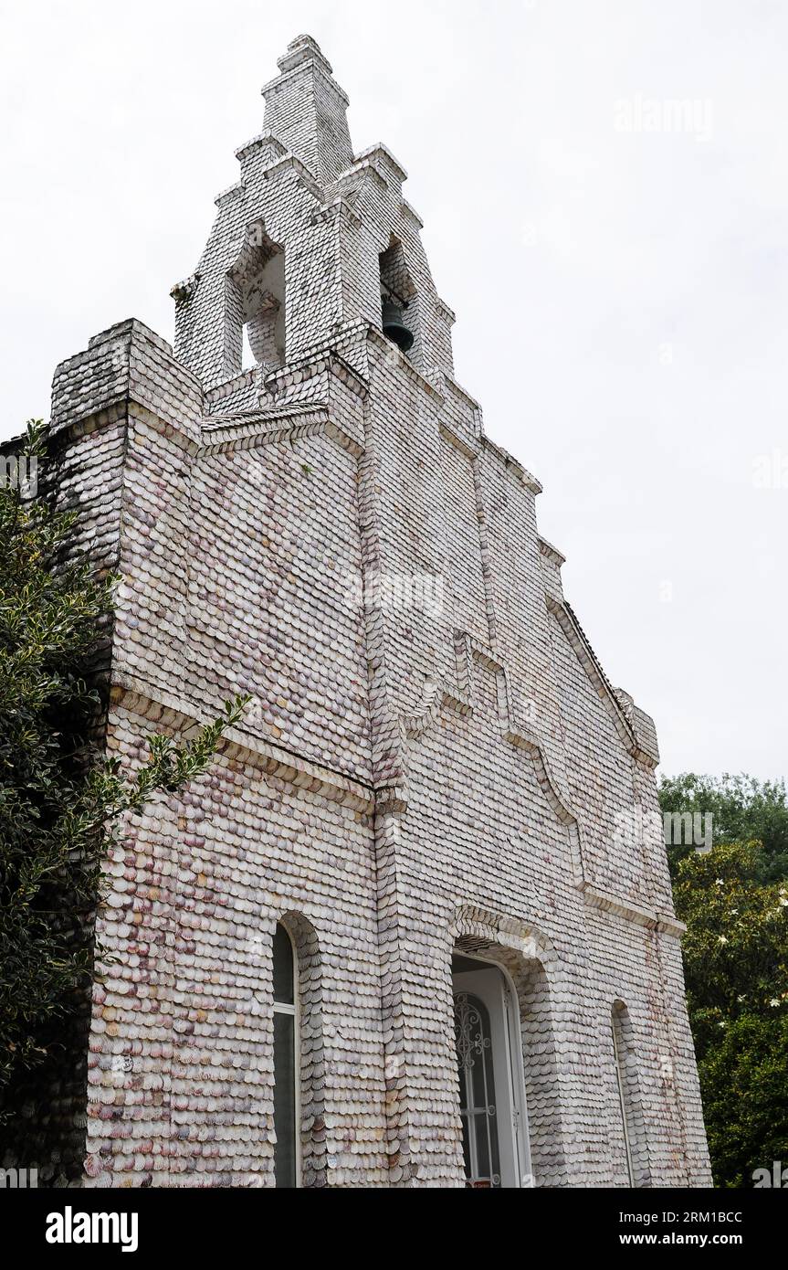 Ermitage des coquillages à la Toja, Galice (crédit : Julen Pascual Gonzalez) Banque D'Images