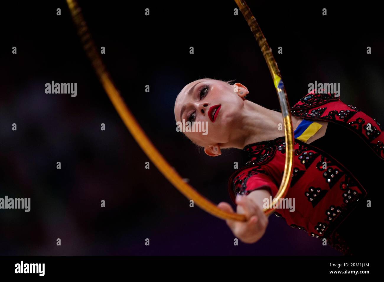 Valencia, Espagne. 26 août 2023. ONOPRIIENKO Viktoriia - UKR pendant la gymnastique rythmique - Championnats du monde, gymnastique à Valence, Espagne, août 26 2023 crédit : Agence photo indépendante/Alamy Live News Banque D'Images