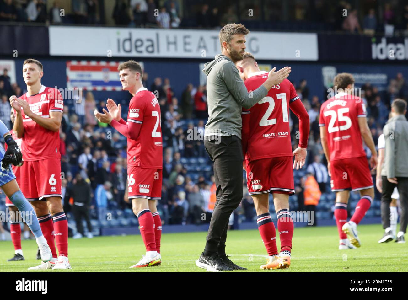 Lors du match de championnat Sky Bet entre West Bromwich Albion et Middlesbrough au Hawthorns Stadium, West Bromwich le samedi 26 août 2023. (Photo : Gustavo Pantano | MI News) crédit : MI News & Sport / Alamy Live News Banque D'Images