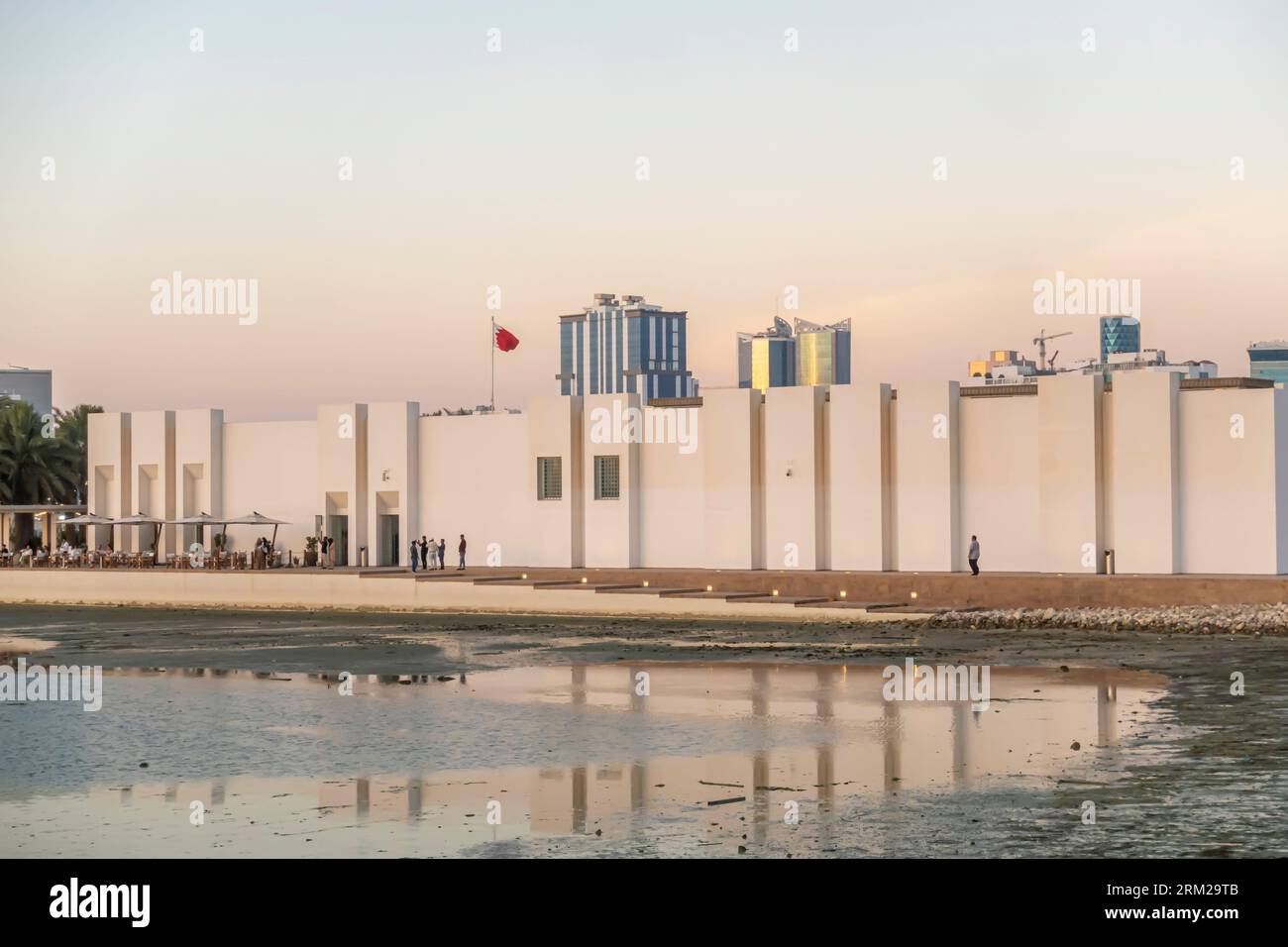 Le bâtiment du musée du fort de Bahreïn Banque D'Images