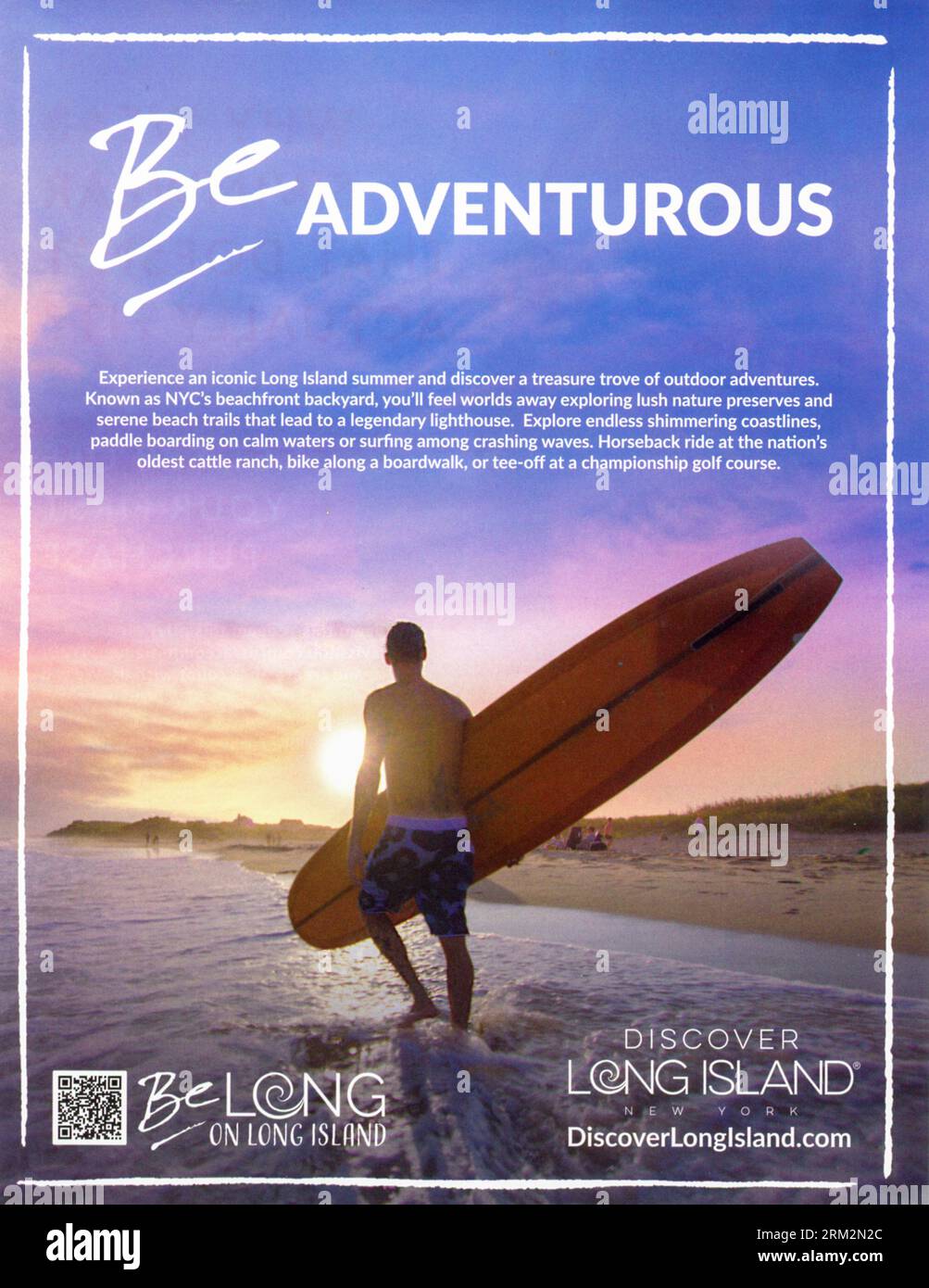 Magazine 'Conde Nast Traveler' juillet/août 2023 publication publicitaire, États-Unis Banque D'Images