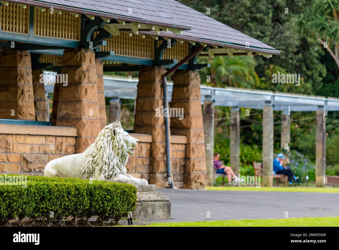 Le bâtiment original du Palace Garden a brûlé en 1892 et ce pavillon conçu par Walter Liberty Vernon a été construit en 1897 dans les jardins botaniques royaux Banque D'Images