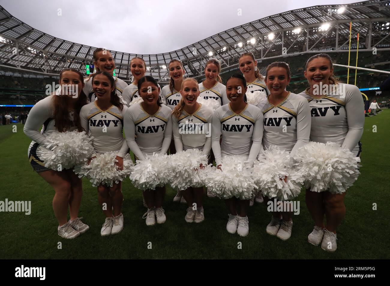 Dublin, Irlande. 26 juin 2023. Aviva Stadium Navy football Cheerleaders (Hugh de Paor/SPP) crédit : SPP Sport Press photo. /Alamy Live News Banque D'Images