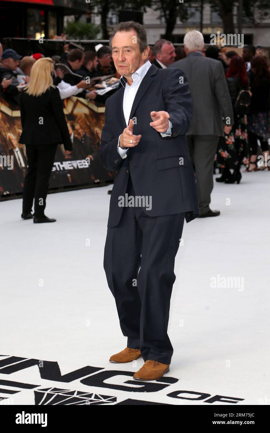 Londres, Royaume-Uni. 12 septembre 2018. Paul Whitehouse assiste à la première mondiale de King of Thieves au vue West End à Londres. (Photo Fred Duval/SOPA Images/Sipa USA) crédit : SIPA USA/Alamy Live News Banque D'Images