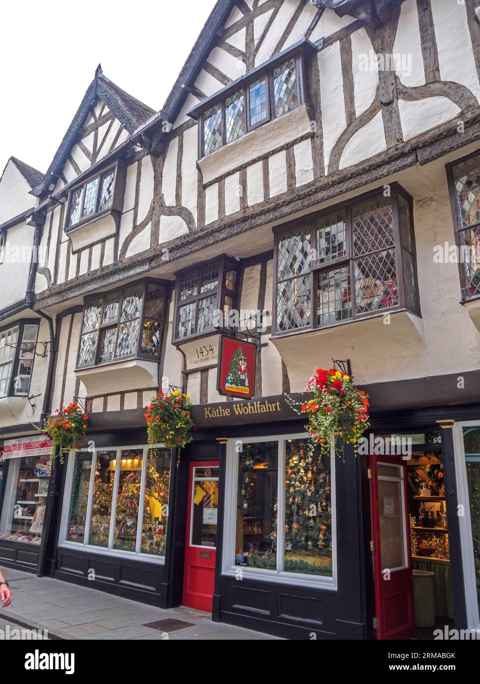 Hall de mûrier, Stonegate, York Banque D'Images