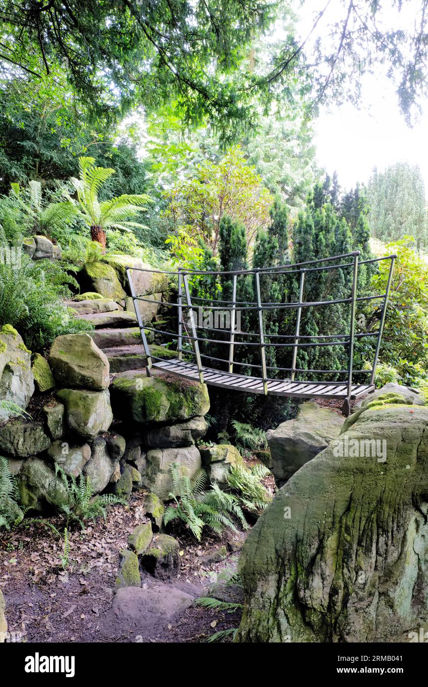 Biddulph Grange Gardens, Staffordshire Banque D'Images
