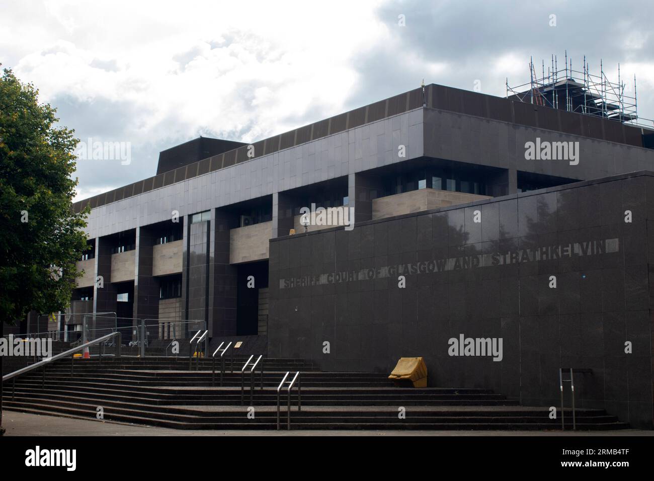 Sheriff court de Glasgow et Strathkelvin, Glasgow Écosse Royaume-Uni Banque D'Images