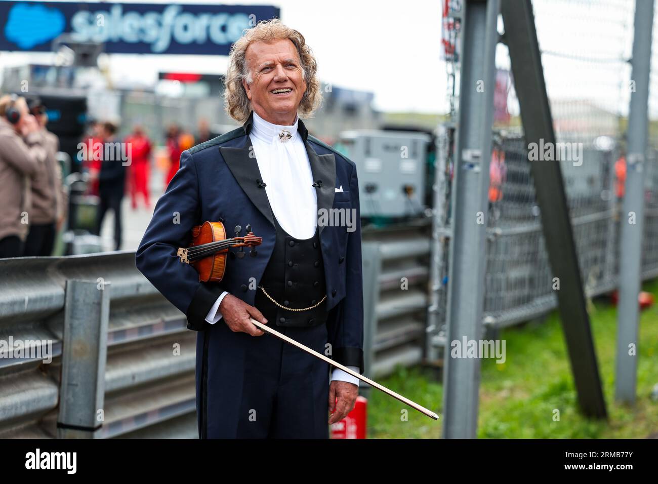 Zandvoort, pays Bas. 27 août 2023. Rieu Andre, sur la grille de départ du Grand Prix de Hollande Heineken 2023 de Formule 1, 13e manche du Championnat du monde de Formule 1 2023 du 25 au 28 août 2023 sur le circuit de Zandvoort, à Zandvoort, pays-Bas - photo Florent Gooden/DPPI crédit : DPPI Media/Alamy Live News Banque D'Images