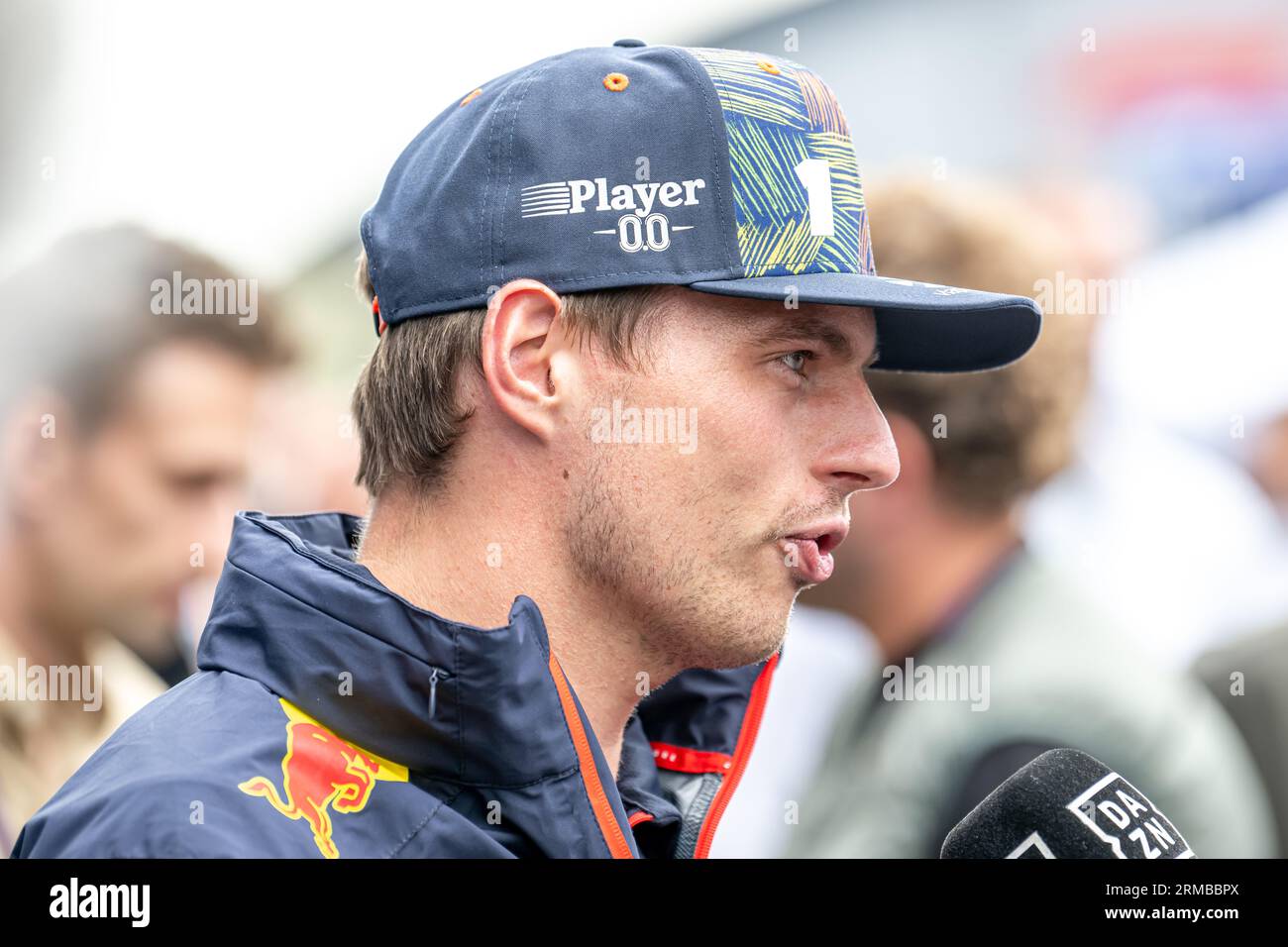 Zandvoort, pays-Bas. 24 août 2023. CIRCUIT ZANDVOORT, PAYS-BAS - 24 AOÛT : Max Verstappen, Red Bull Racing RB19 lors du Grand Prix des pays-Bas sur le circuit Zandvoort le jeudi 24 août 2023 à Zandvoort, pays-Bas. (Photo de Michael Potts/Agence BSR) crédit : Agence BSR/Alamy Live News Banque D'Images