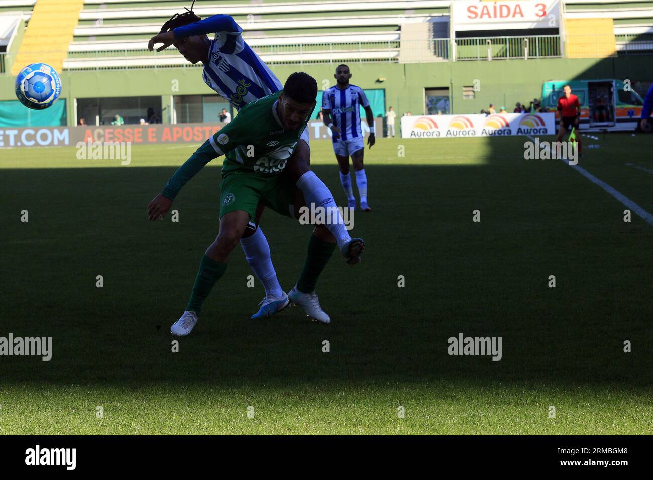 SC - CHAPECO - 27/08/2023 - BRASILEIRO B 2023, CHAPECOENSE X AVAI - Felipinho joueur d'avai lors d'un match contre Chapecoense au stade Arena Conda pour le Campeonato Brasileiro B 2023. Photo : Renato Padilha/AGIF/Sipa USA Banque D'Images