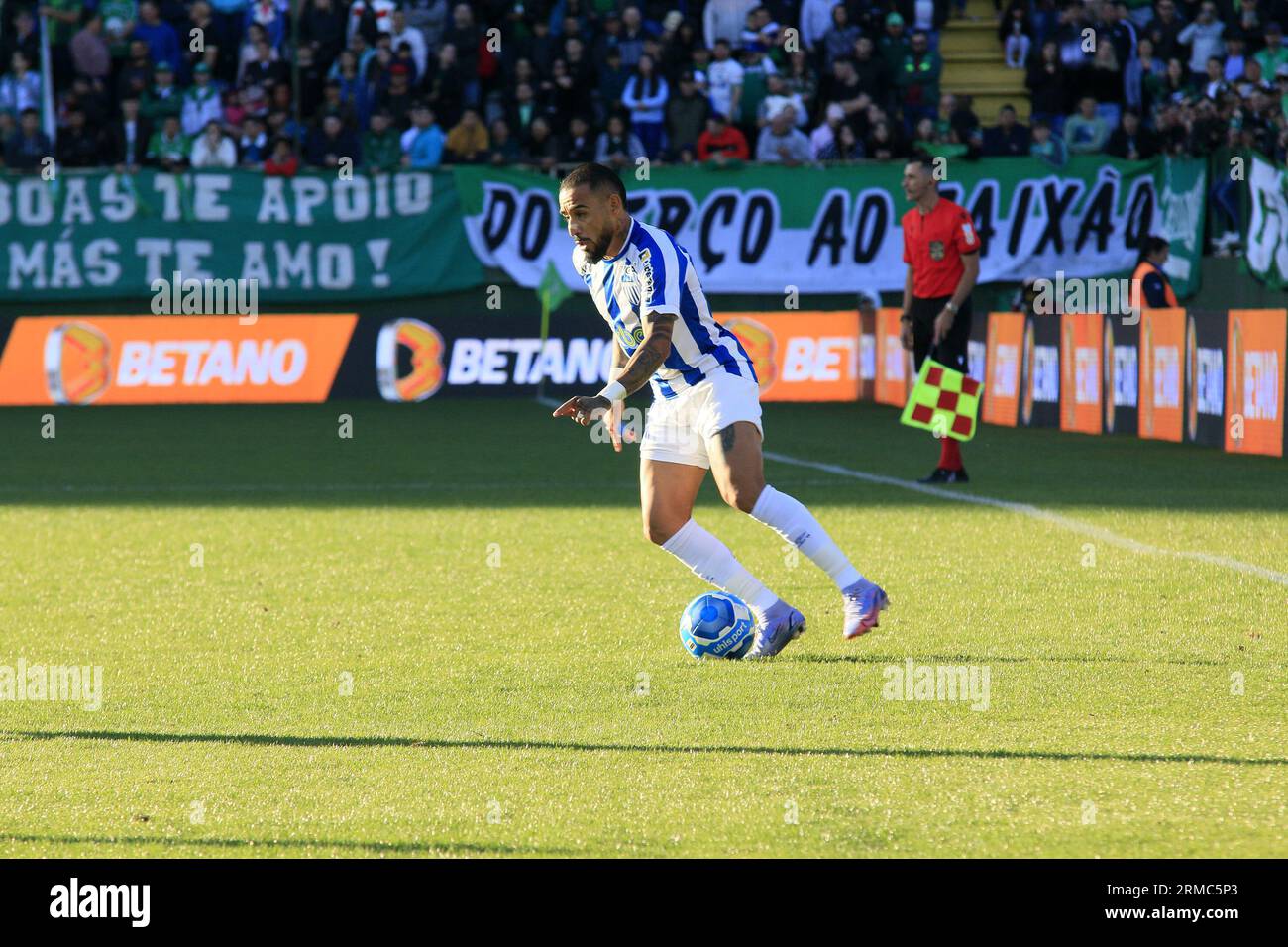 SC - CHAPECO - 27/08/2023 - BRASILEIRO B 2023, CHAPECOENSE X AVAI - Natanael joueur d'avai lors d'un match contre Chapecoense au stade Arena Conda pour le Campeonato Brasileiro B 2023. Photo : Renato Padilha/AGIF/Sipa USA Banque D'Images