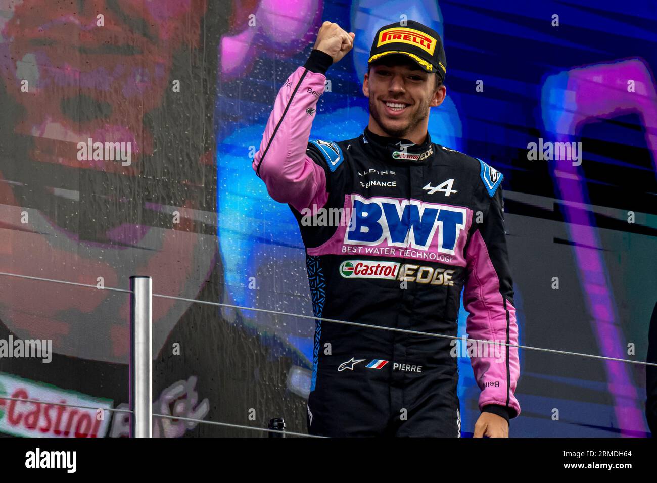 Zandvoort, pays-Bas, août 27, Pierre Gasly, de France, concourt pour Alpine . Jour de la course, ronde 14 du championnat de Formule 1 2023. Crédit : Michael Potts/Alamy Live News Banque D'Images